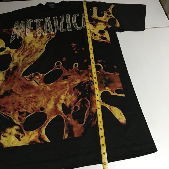 Metallica Load Blood AOP T-Shirt XL Giant Single Stitch Modern - Picture 5 of 5